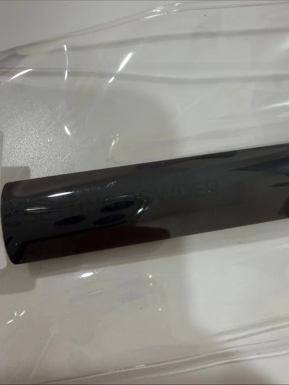 Mattifying Oil Blot Powder and Setting Brush